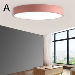 Contemporary Flush Mount Ultra Thin Ceiling Light Round Lamp Light