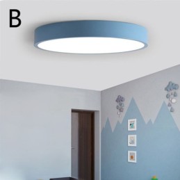 Contemporary Flush Mount Ultra Thin Ceiling Light Round Lamp Light