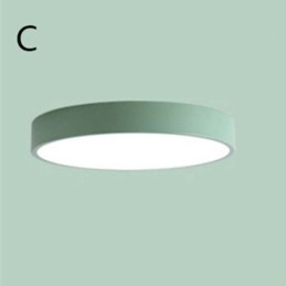 Contemporary Flush Mount Ultra Thin Ceiling Light Round Lamp Light