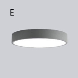 Contemporary Flush Mount Ultra Thin Ceiling Light Round Lamp Light
