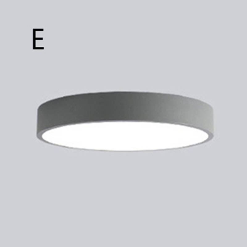 Contemporary Flush Mount Ultra Thin Ceiling Light Round Lamp Light