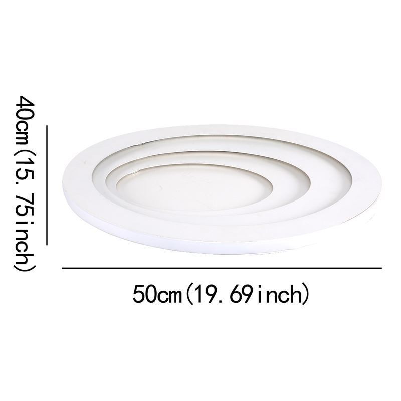 Modern Flush Mount Water Drop Terrace Ceiling Light Side Illuminating Light