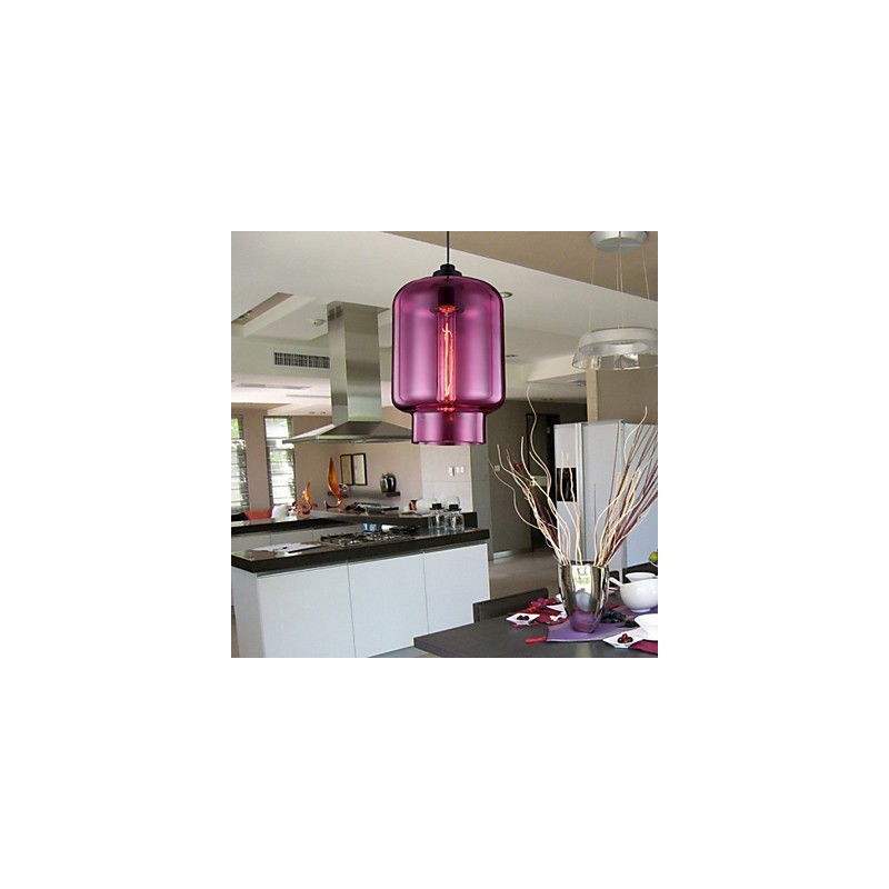 Chandelier Mini Style Modern Contemporary Glass