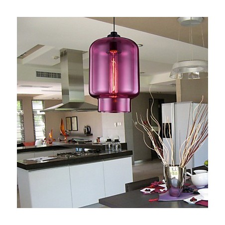 Chandelier Mini Style Modern Contemporary Glass