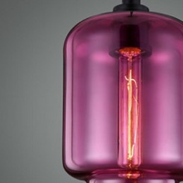 Chandelier Mini Style Modern Contemporary Glass