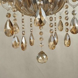 Modern Contemporary Crystal Glass Chandelier