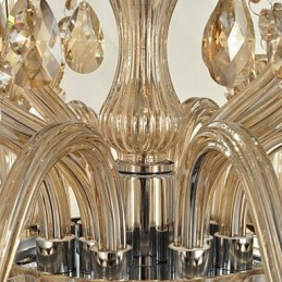 Modern Contemporary Crystal Glass Chandelier