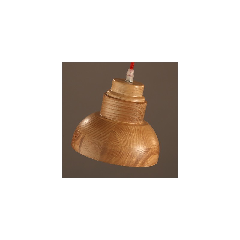 Chandelier Mini Style Traditional Classic Wood Bamboo