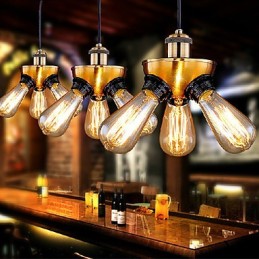 Chandelier Mini Style Modern Contemporary Metal