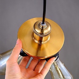 Chandelier Mini Style Modern Contemporary Metal