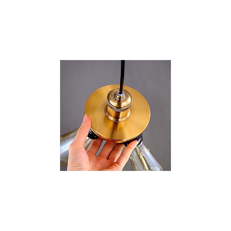 Chandelier Mini Style Modern Contemporary Metal