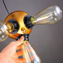 Chandelier Mini Style Modern Contemporary Metal