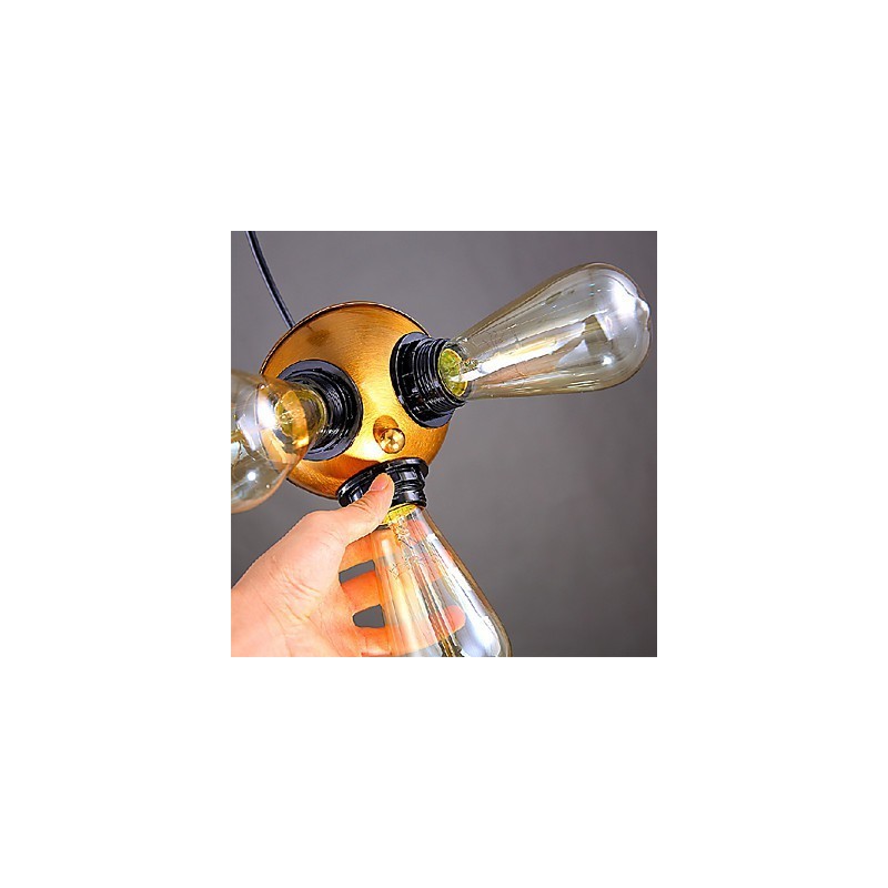 Chandelier Mini Style Modern Contemporary Metal