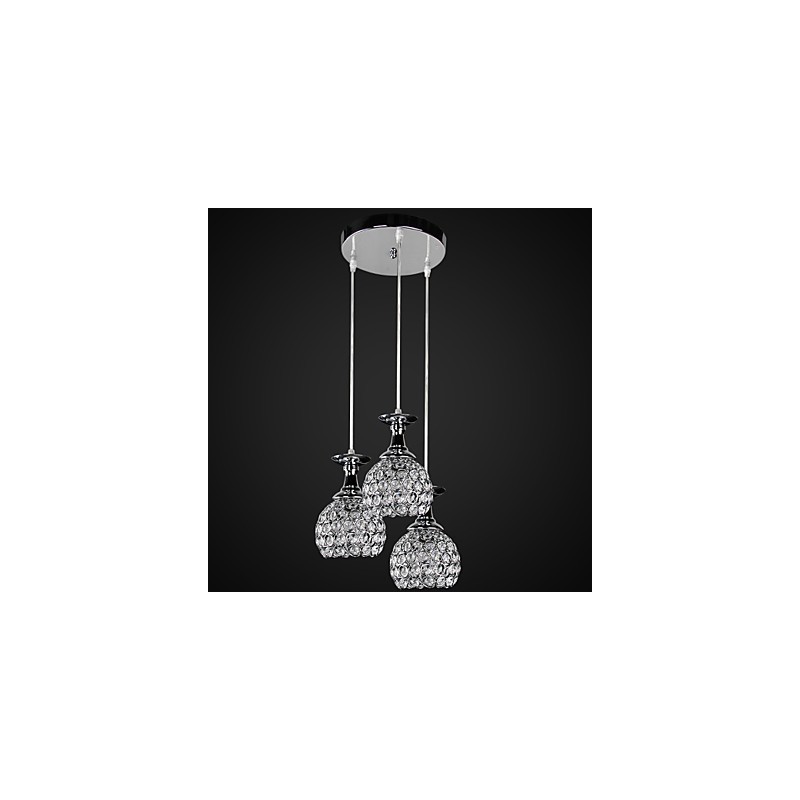 Crystal Chandelier Modern Contemporary Metal