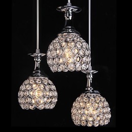 Crystal Chandelier Modern Contemporary Metal