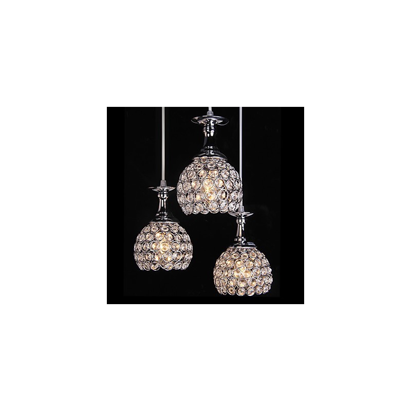 Crystal Chandelier Modern Contemporary Metal