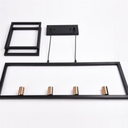 4 Light Pendant Light Industrial Style Lightingway