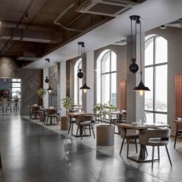 Industrial Farmhouse Pulley Pendant Light Retractable Design Adjustable Height