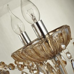 Modern Contemporary Crystal Glass Chandelier