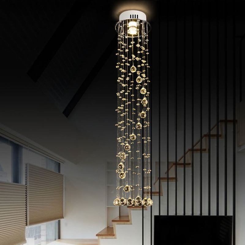 Luxury Large Chandelier Modern Crystal Flush Mount Ceiling Light Fixtures