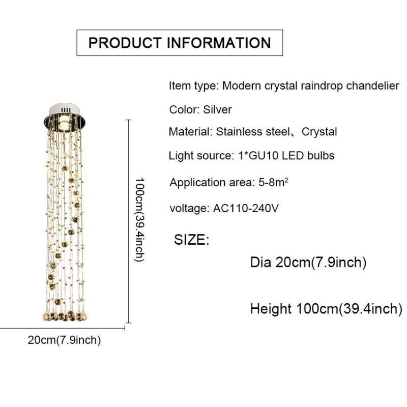 Luxury Large Chandelier Modern Crystal Flush Mount Ceiling Light Fixtures