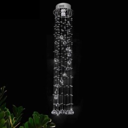 Luxury Large Chandelier Modern Crystal Flush Mount Ceiling Light Fixtures