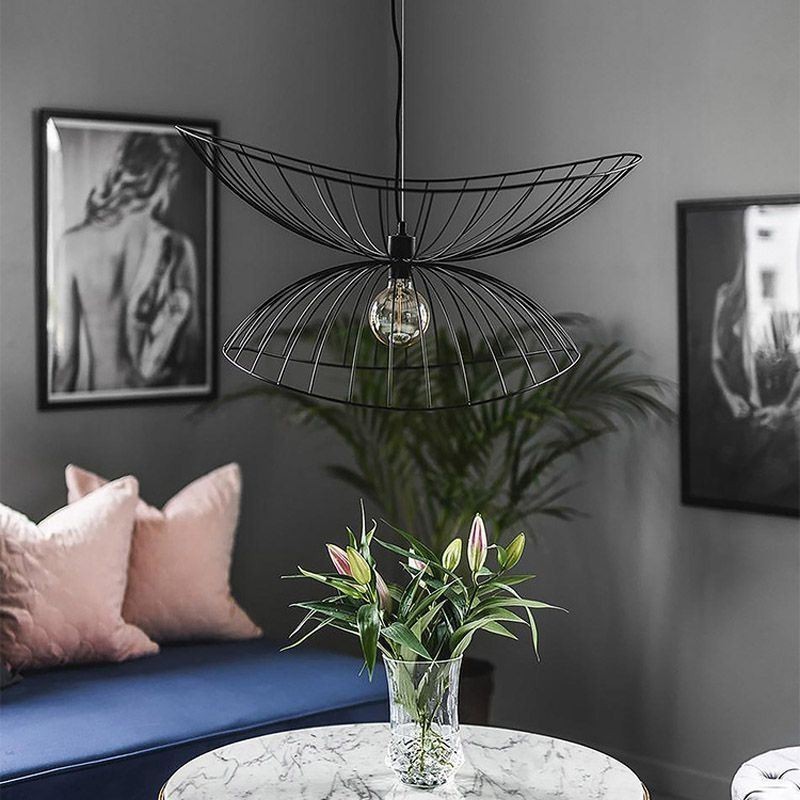 Modern Hat Chandelier Minimalist Decor Pendant Light 1 Light