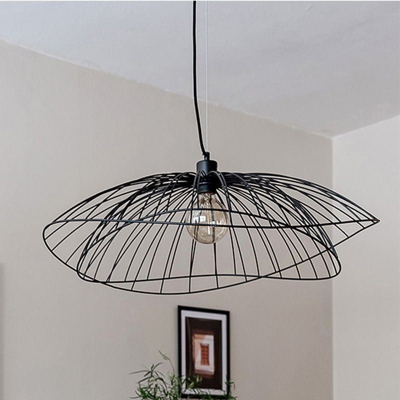 Modern Hat Chandelier Minimalist Decor Pendant Light 1 Light