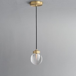 American Cluster Pendant Lamp Light Luxurious Glass Ball Ceiling Light