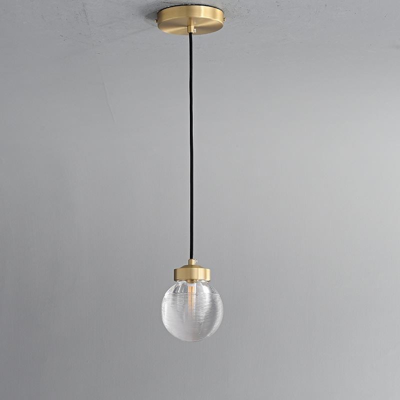 American Cluster Pendant Lamp Light Luxurious Glass Ball Ceiling Light