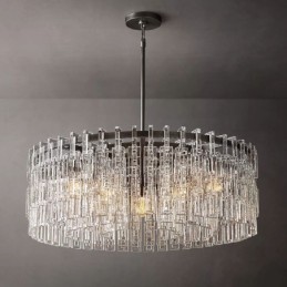 American Ceiling Light Luxury Crystal Pendant Light 60cm