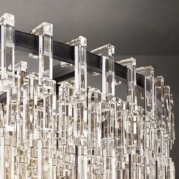 American Ceiling Light Luxury Crystal Pendant Light 60cm