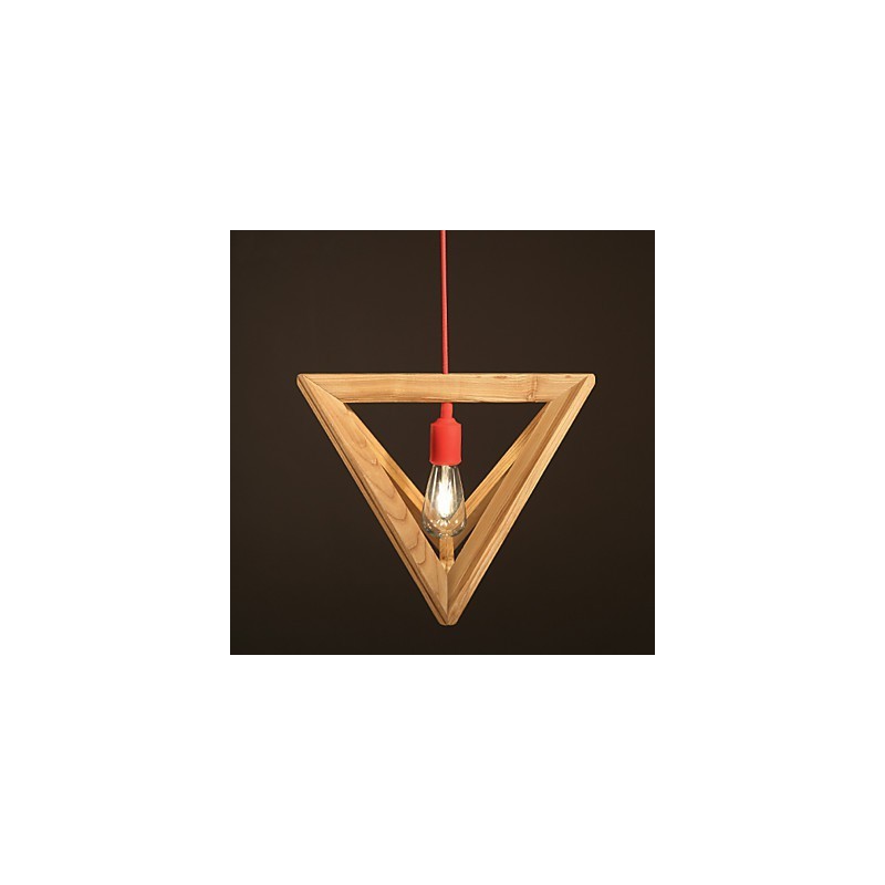 Nordic Wood Chandelier Cafe Clothing Creative Retro Decorative Oak Chandelier