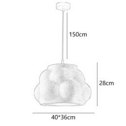 Resin Pendant Light Modern Hanging Light