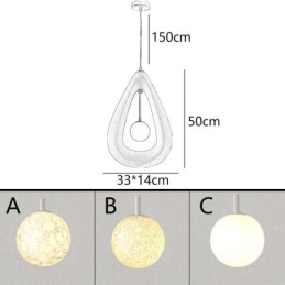 Resin Ceiling Light Hanging Light