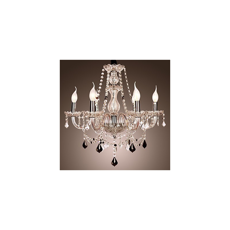 Rustic Lodge Crystal Others Glass Chandelier