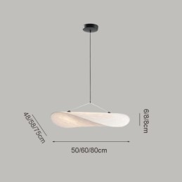 Ceiling Light Silk Decoration Pendant Light Warm White