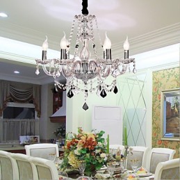 Rustic Lodge Crystal Others Glass Chandelier