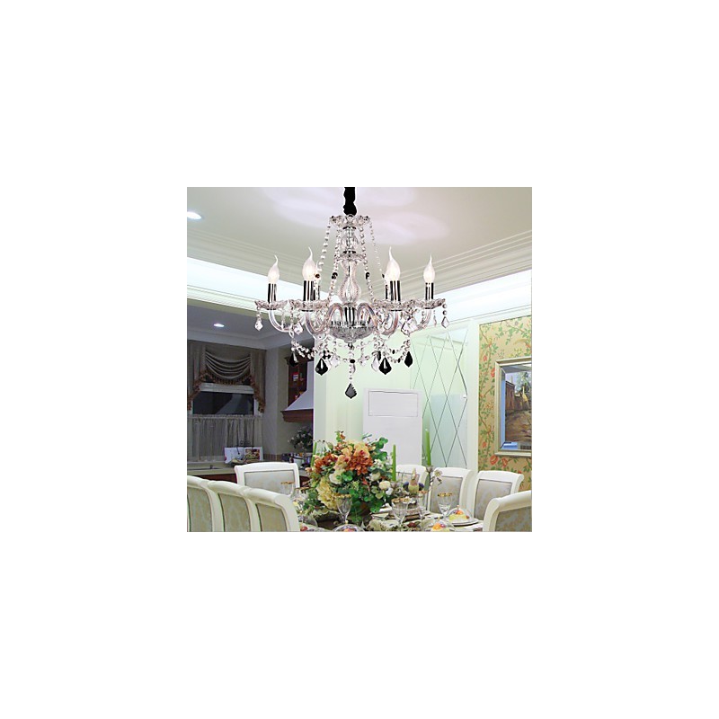 Rustic Lodge Crystal Others Glass Chandelier