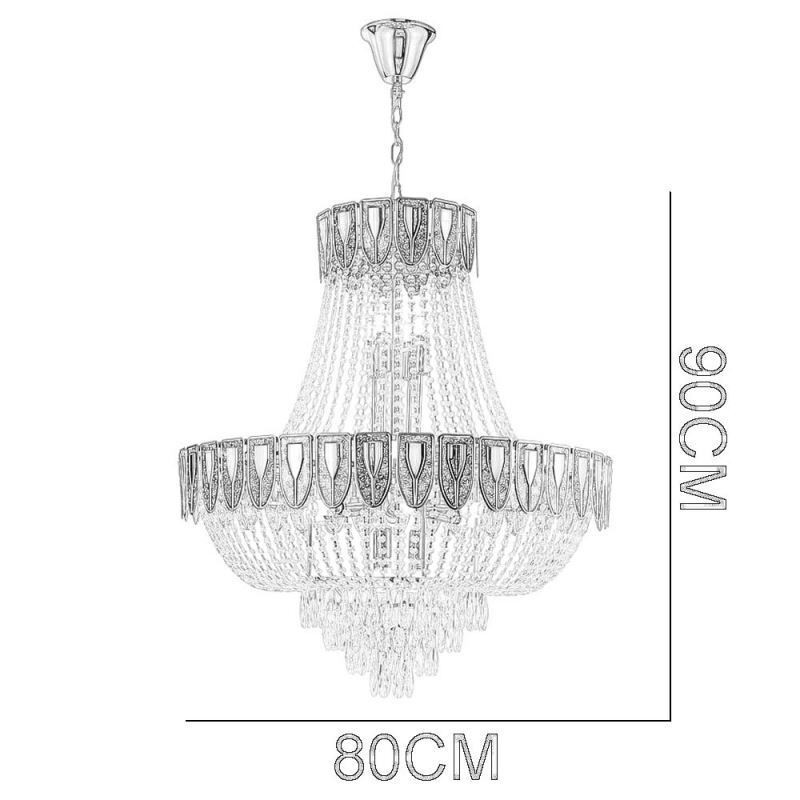 Crystal Pendant Light Luxury Decrative Ceiling Light