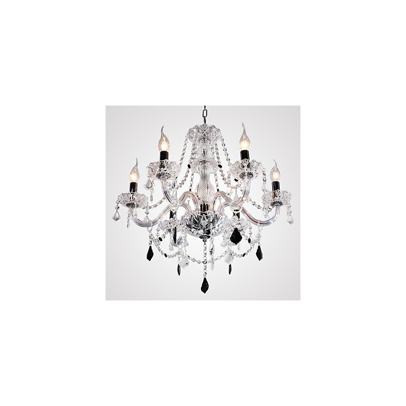 Rustic Lodge Crystal Others Glass Chandelier