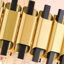 Crystal Pendant Light Gold Luxury Decrative Ceiling Lamp