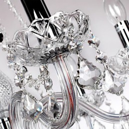 Rustic Lodge Crystal Others Glass Chandelier