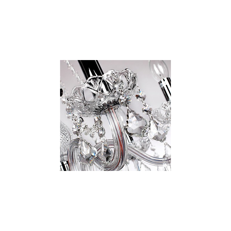 Rustic Lodge Crystal Others Glass Chandelier