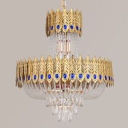 Crystal Pendant Light Luxury Decrative Ceiling Light 60cm