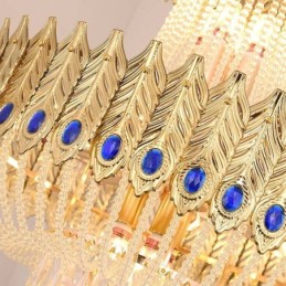 Crystal Pendant Light Luxury Decrative Ceiling Light 60cm