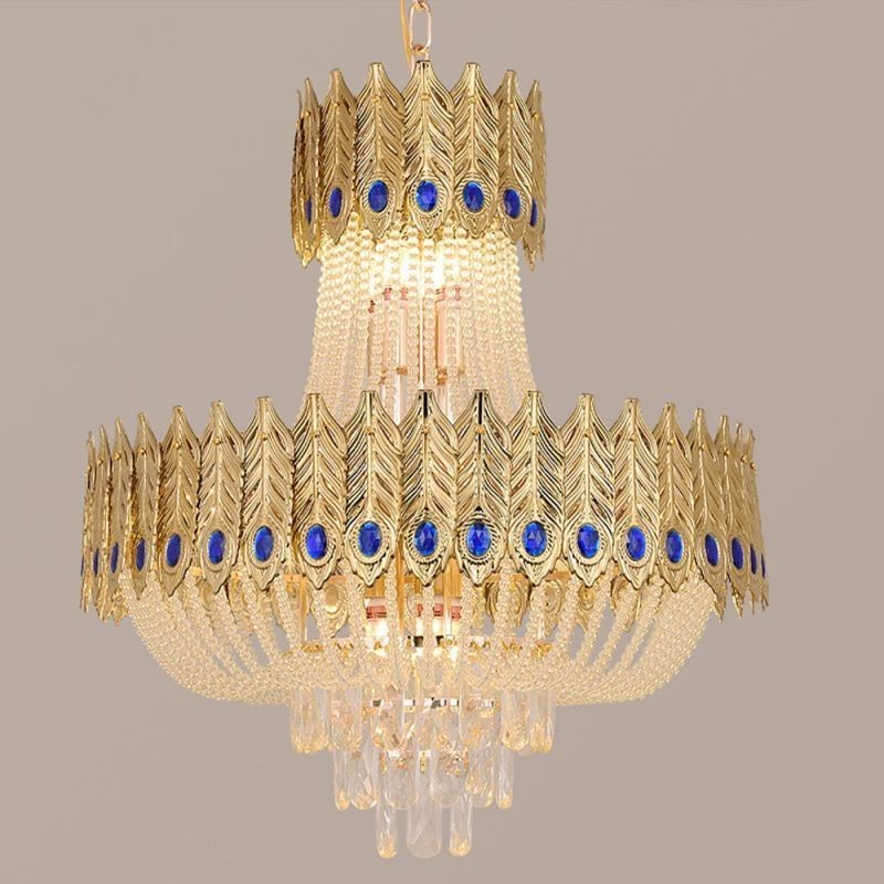 Crystal Pendant Light Luxury Decrative Ceiling Light 60cm