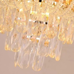 Crystal Pendant Light Luxury Decrative Ceiling Light 60cm