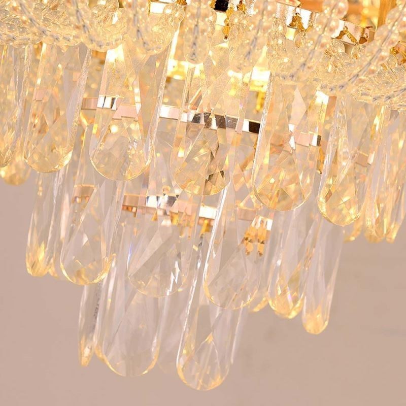 Crystal Pendant Light Luxury Decrative Ceiling Light 60cm