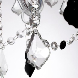 Rustic Lodge Crystal Others Glass Chandelier